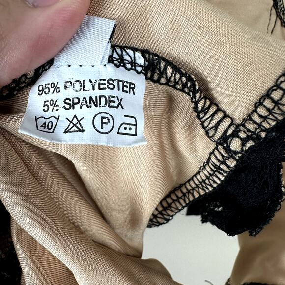 Women's Black Lace Bustier Corset Crop Top Bralette Fairy Grunge Whimsigoth S - Picture 5 of 9